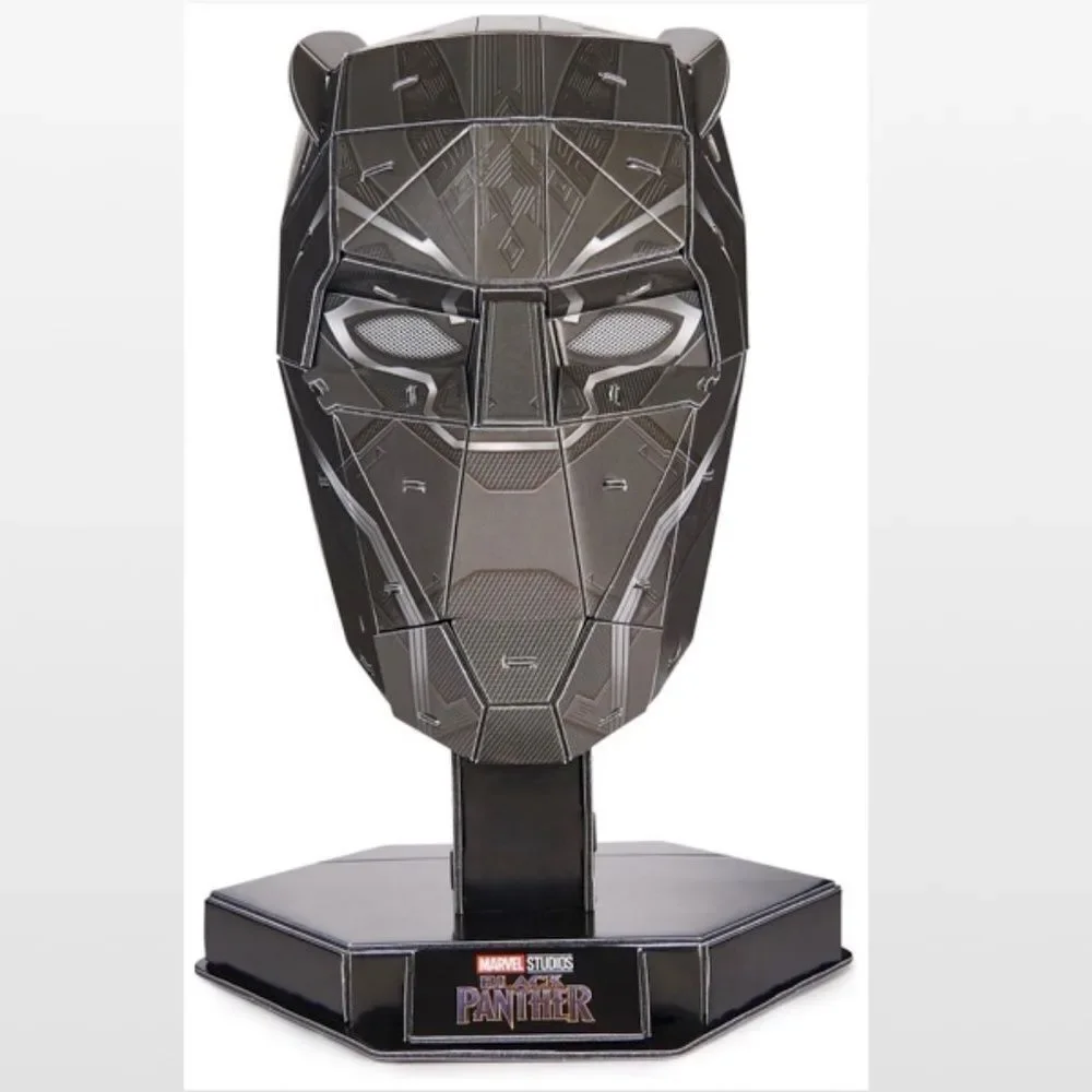 New Marvel Disney 4D Build Black Panther 3D Puzzle Kit
